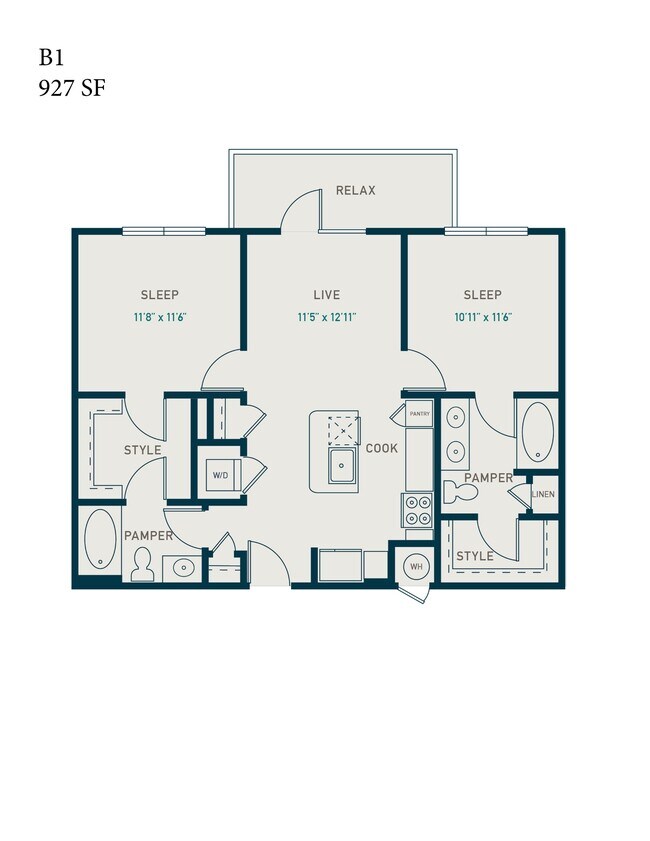 Denton B1 1149 floor plan